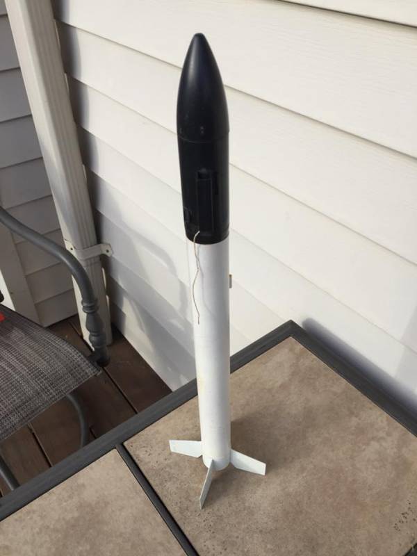 astrocam model rocket